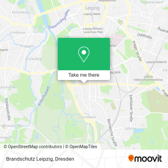Карта Brandschutz Leipzig