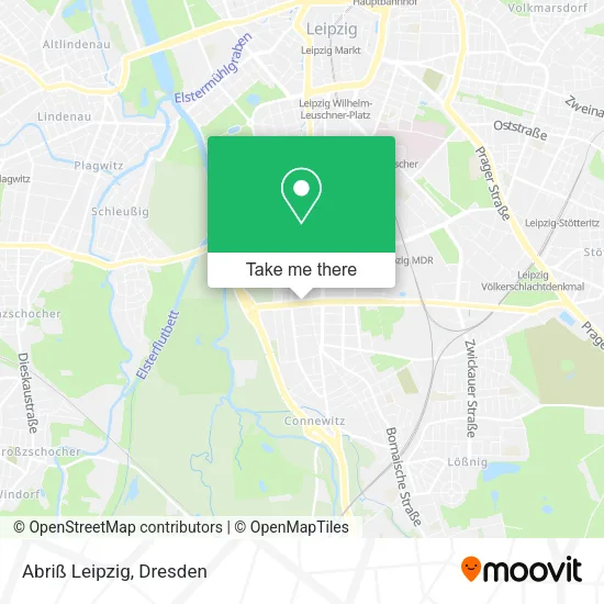 Карта Abriß Leipzig