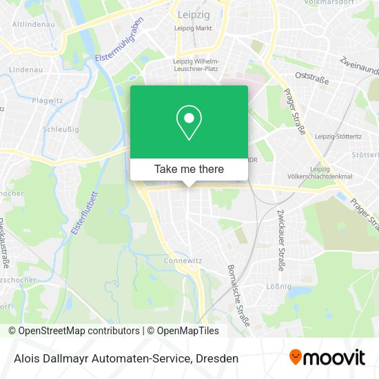 Карта Alois Dallmayr Automaten-Service