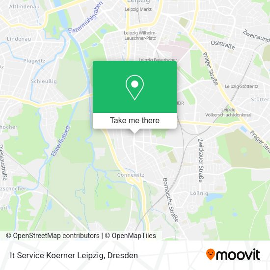 Карта It Service Koerner Leipzig