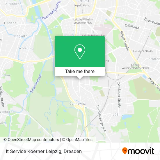 Карта It Service Koerner Leipzig