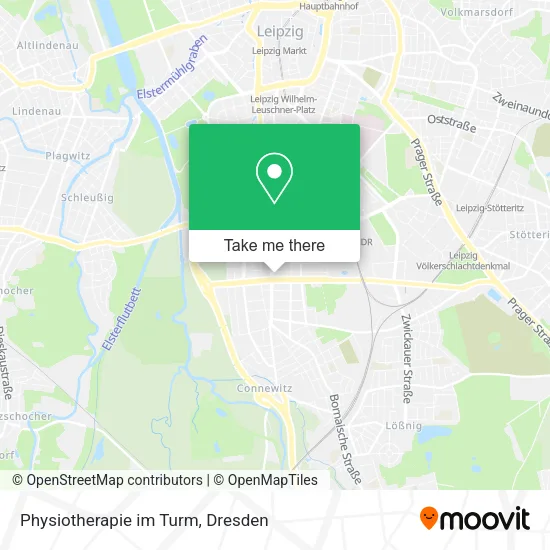 Карта Physiotherapie im Turm