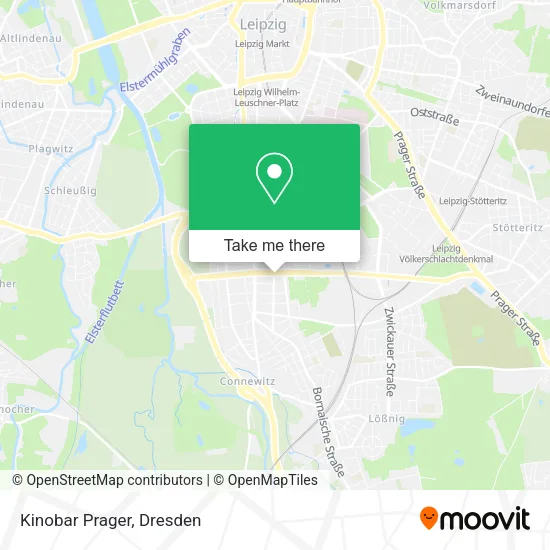 Карта Kinobar Prager