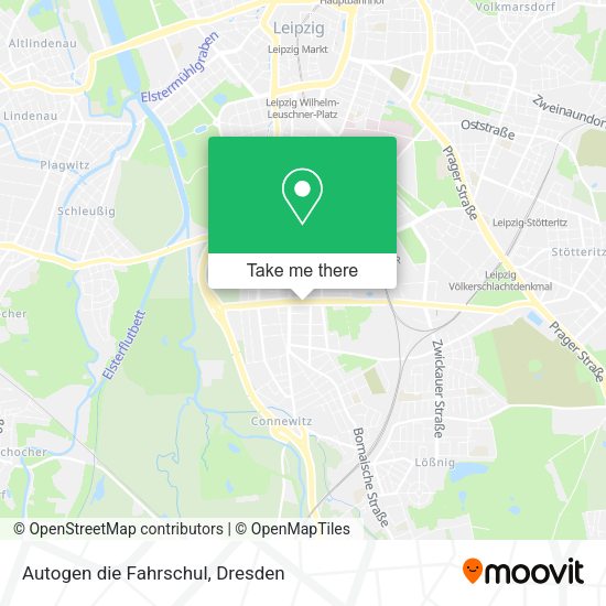 Карта Autogen die Fahrschul