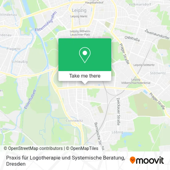 Карта Praxis für Logotherapie und Systemische Beratung