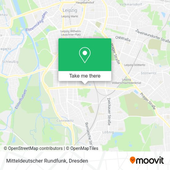 Карта Mitteldeutscher Rundfunk