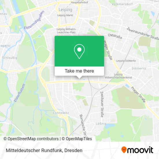 Карта Mitteldeutscher Rundfunk