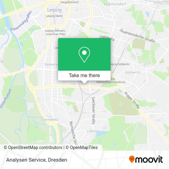Карта Analysen Service