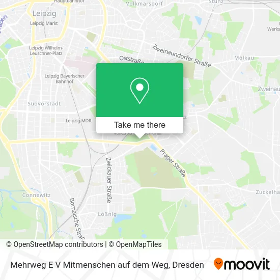 Карта Mehrweg E V Mitmenschen auf dem Weg