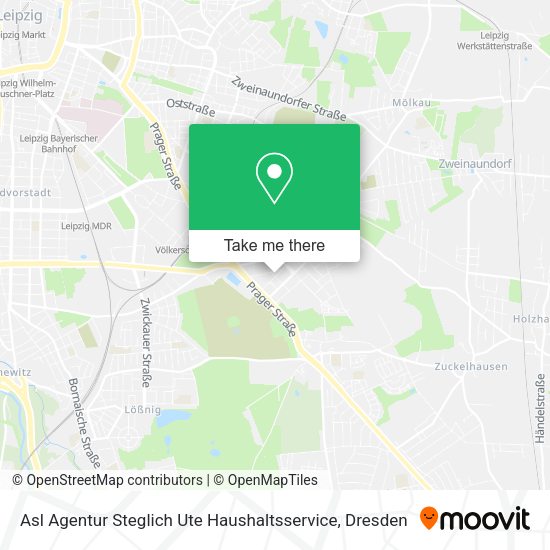Карта Asl Agentur Steglich Ute Haushaltsservice