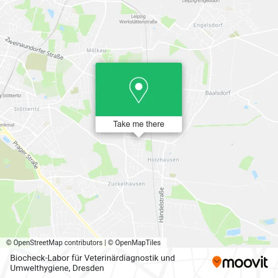 Карта Biocheck-Labor für Veterinärdiagnostik und Umwelthygiene