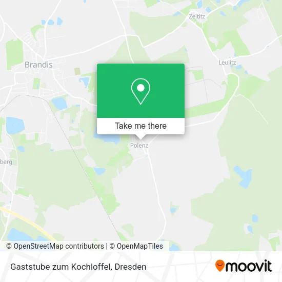 Карта Gaststube zum Kochloffel