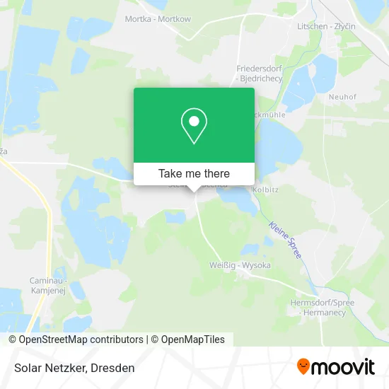 Карта Solar Netzker