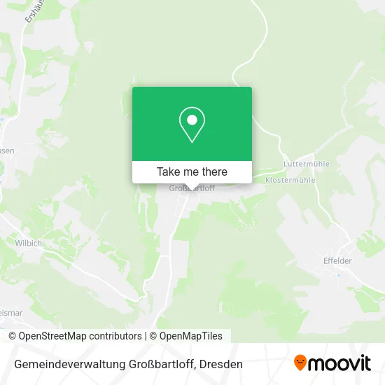 Карта Gemeindeverwaltung Großbartloff
