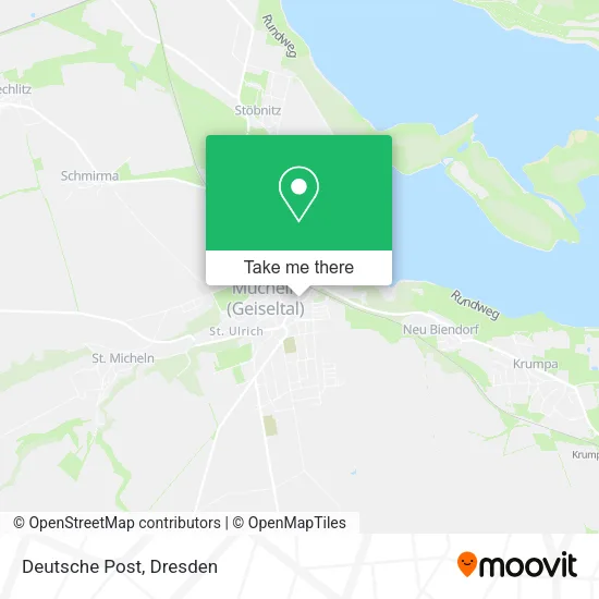 Карта Deutsche Post