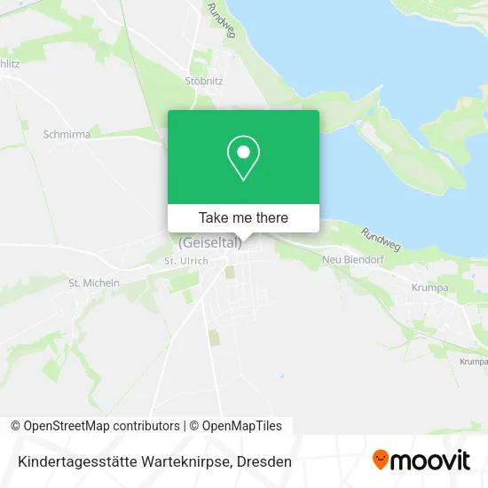 Карта Kindertagesstätte Warteknirpse