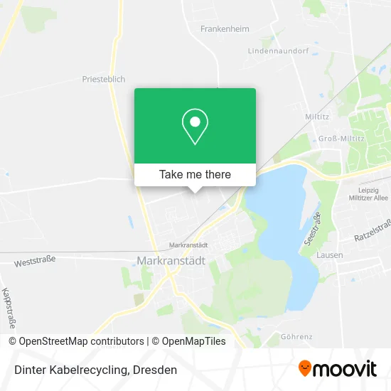 Карта Dinter Kabelrecycling