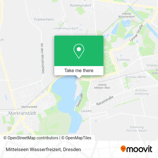 Карта Mittelseen Wasserfreizeit