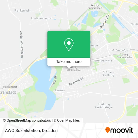 Карта AWO Sozialstation