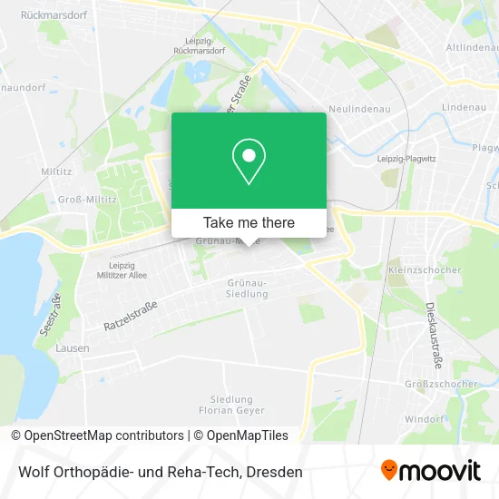 Карта Wolf Orthopädie- und Reha-Tech