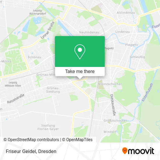 Карта Friseur Geidel