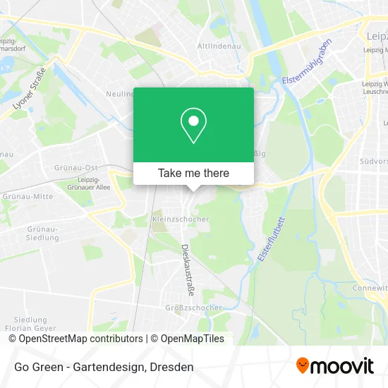 Карта Go Green - Gartendesign