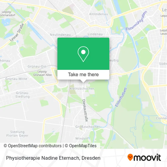 Карта Physiotherapie Nadine Eternach