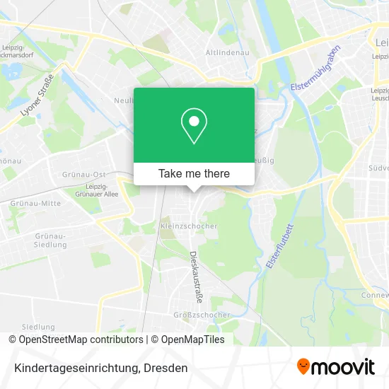 Карта Kindertageseinrichtung