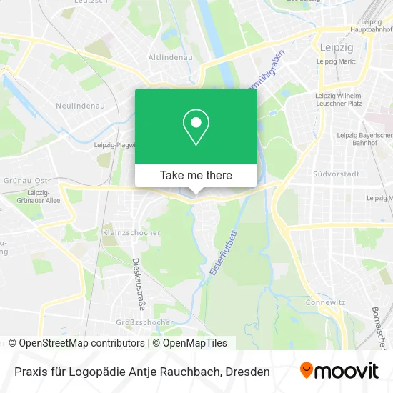 Карта Praxis für Logopädie Antje Rauchbach