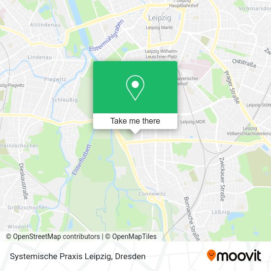Карта Systemische Praxis Leipzig