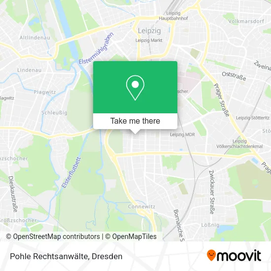 Карта Pohle Rechtsanwälte