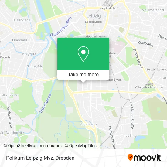 Карта Polikum Leipzig Mvz
