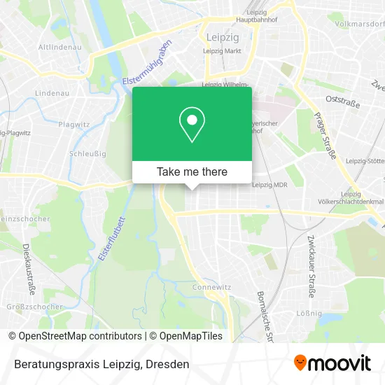Карта Beratungspraxis Leipzig