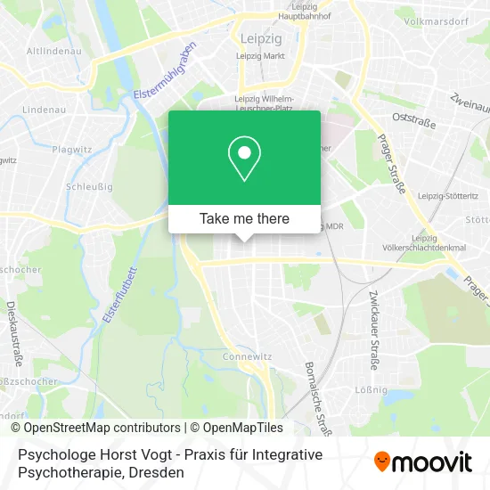 Карта Psychologe Horst Vogt - Praxis für Integrative Psychotherapie