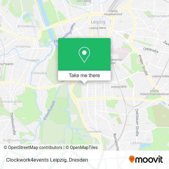 Карта Clockwork4events Leipzig