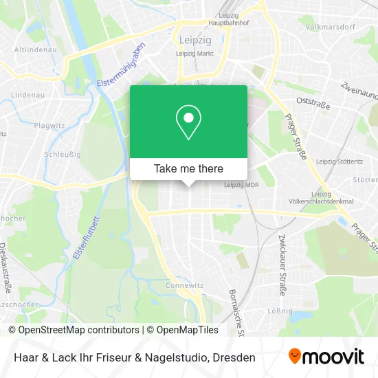 Карта Haar & Lack Ihr Friseur & Nagelstudio