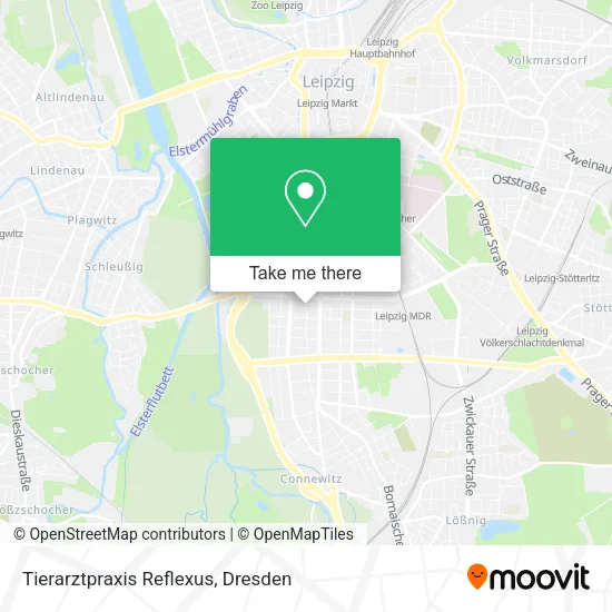 Карта Tierarztpraxis Reflexus