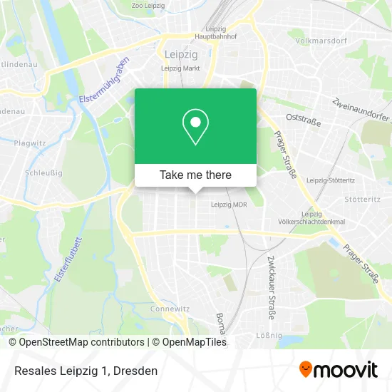 Карта Resales Leipzig 1