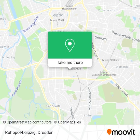 Карта Ruhepol-Leipzig