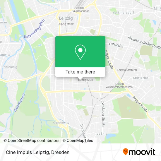 Карта Cine Impuls Leipzig