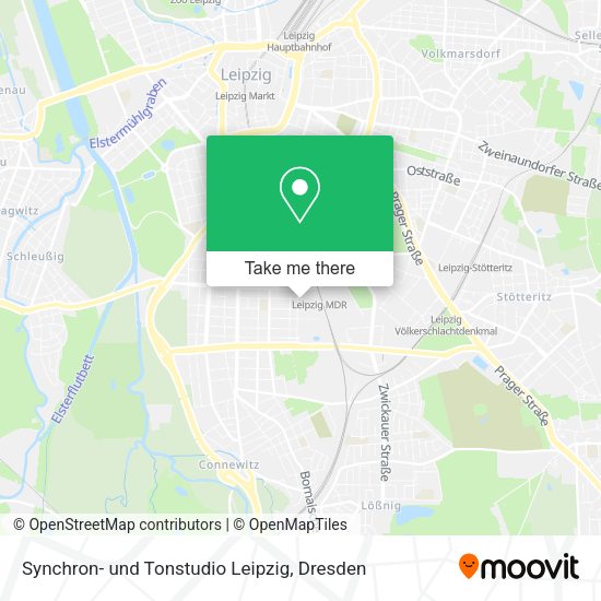 Карта Synchron- und Tonstudio Leipzig