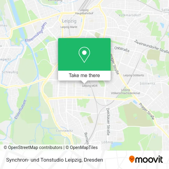 Карта Synchron- und Tonstudio Leipzig