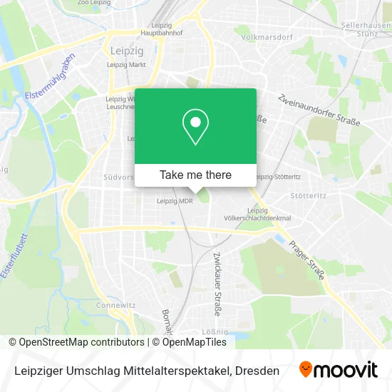 Карта Leipziger Umschlag Mittelalterspektakel