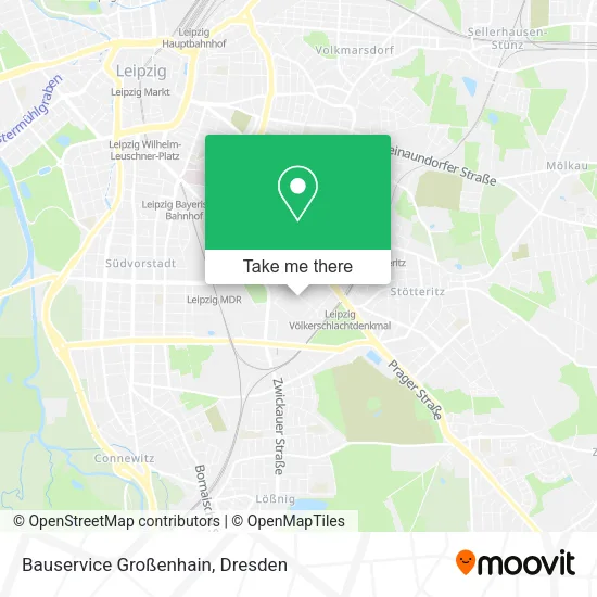 Карта Bauservice Großenhain