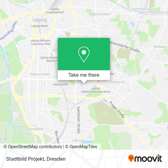 Карта Stadtbild Projekt