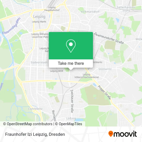 Карта Fraunhofer Izi Leipzig