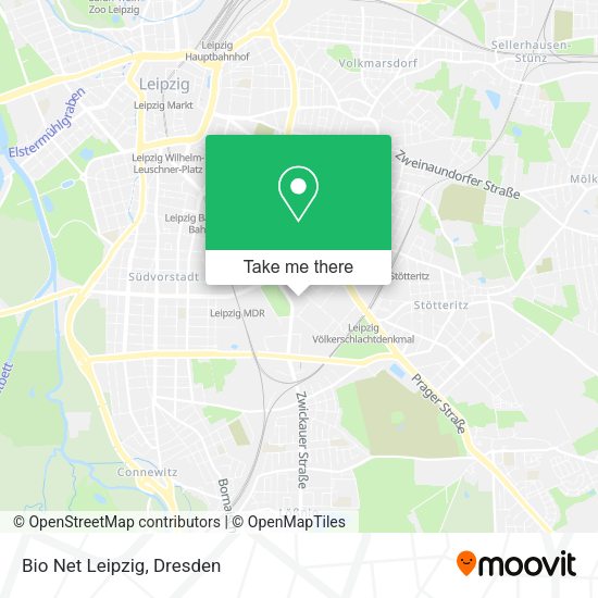 Карта Bio Net Leipzig