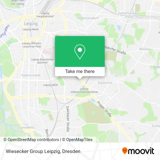 Карта Wiesecker Group Leipzig