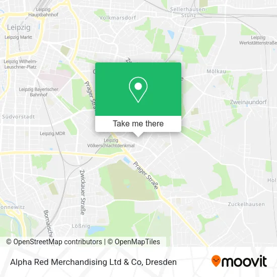 Карта Alpha Red Merchandising Ltd & Co