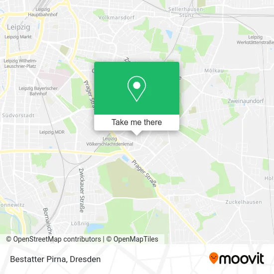 Карта Bestatter Pirna